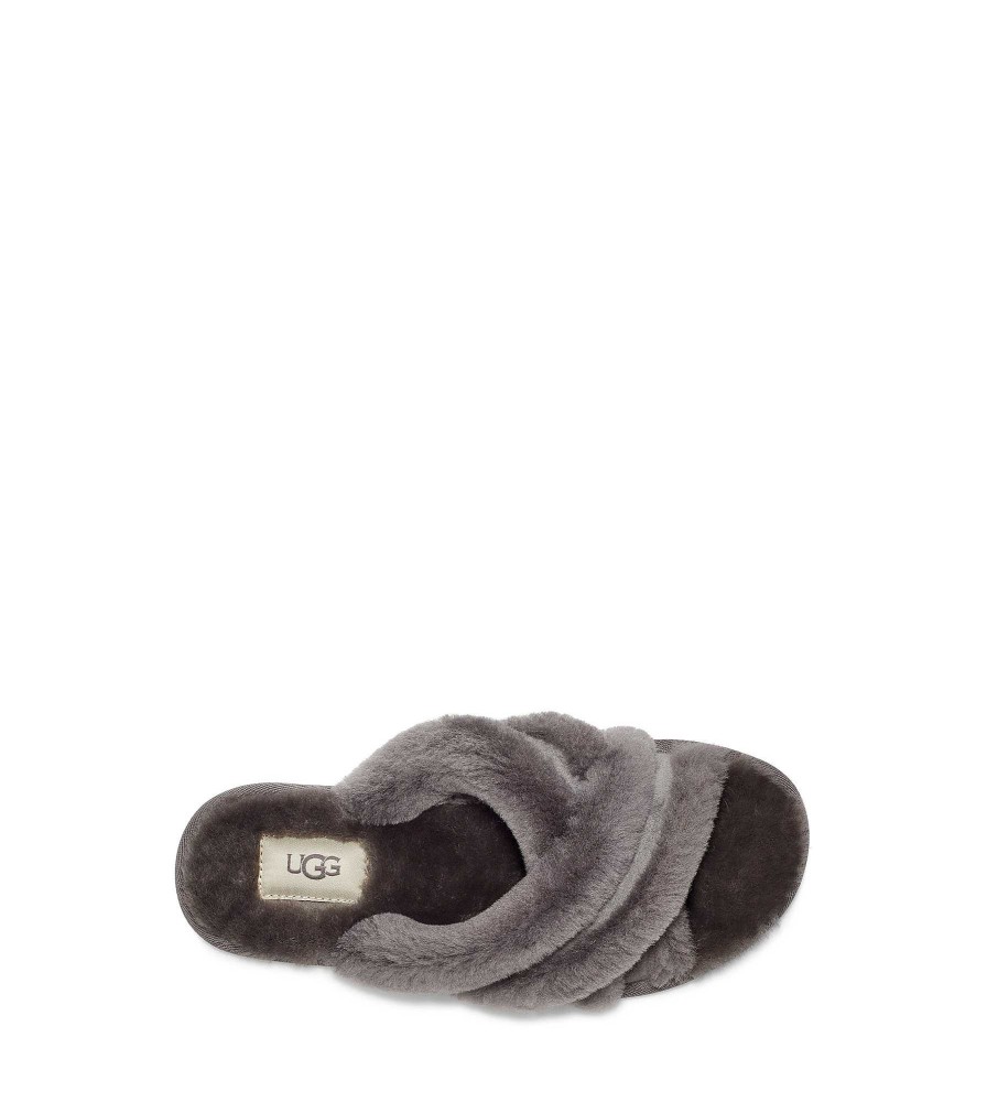 Dames UGG Slippers | Schuffita Houtskool