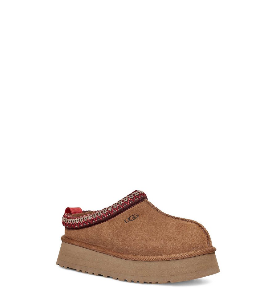 Dames UGG Slippers | Tazz Kastanje