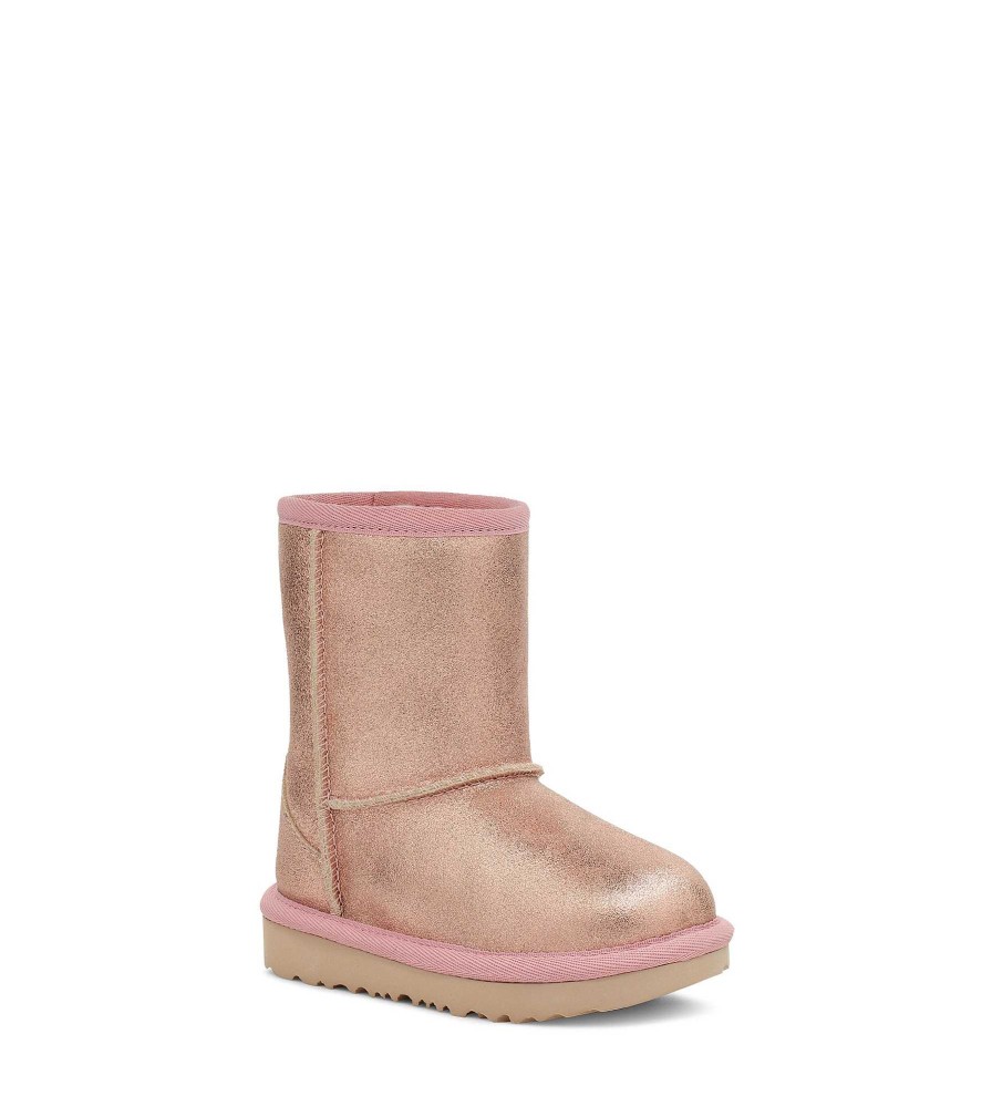 Kinderen UGG Laarzen | Klassieke II metallic glitter Rosé goud