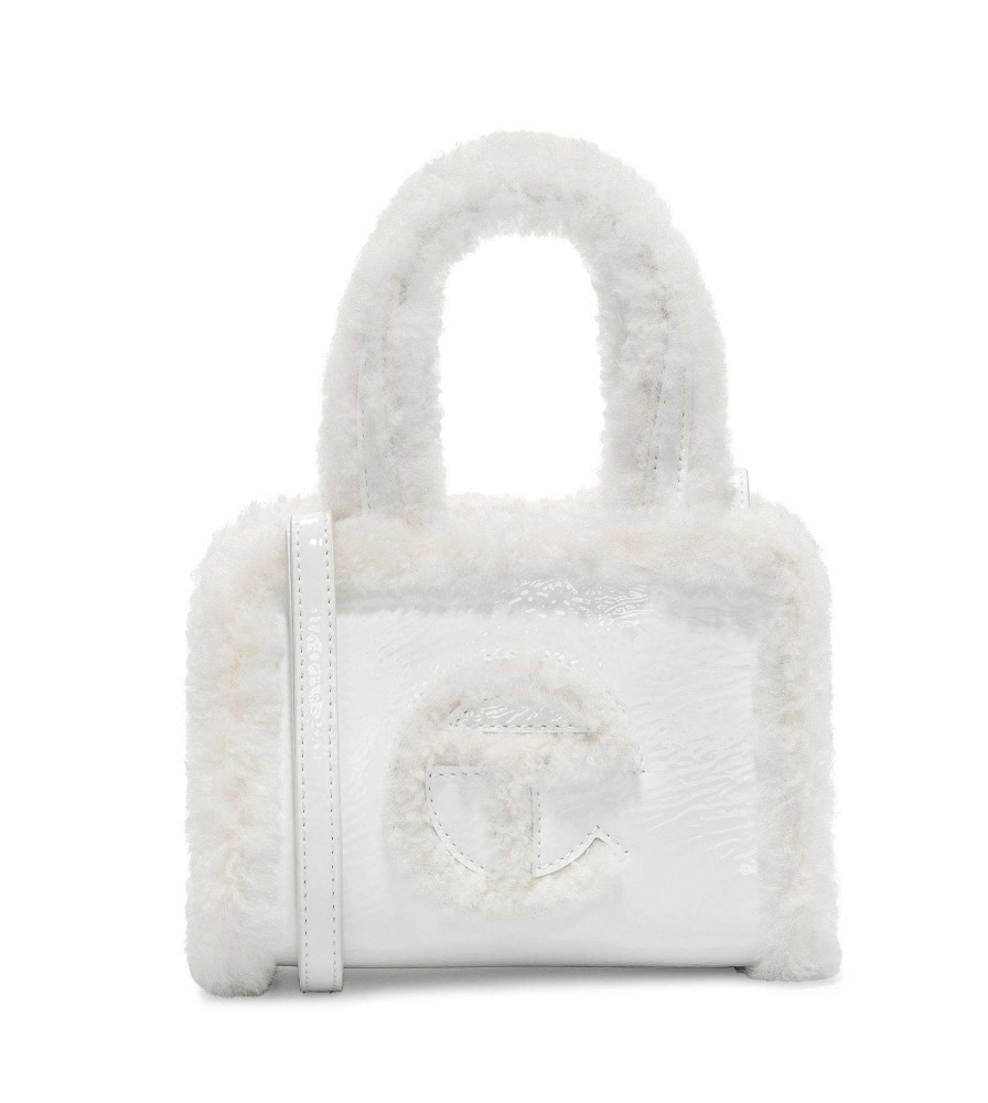 Dames UGG Accessoires | Ugg X Telfar S Shopper Crinkle Wit