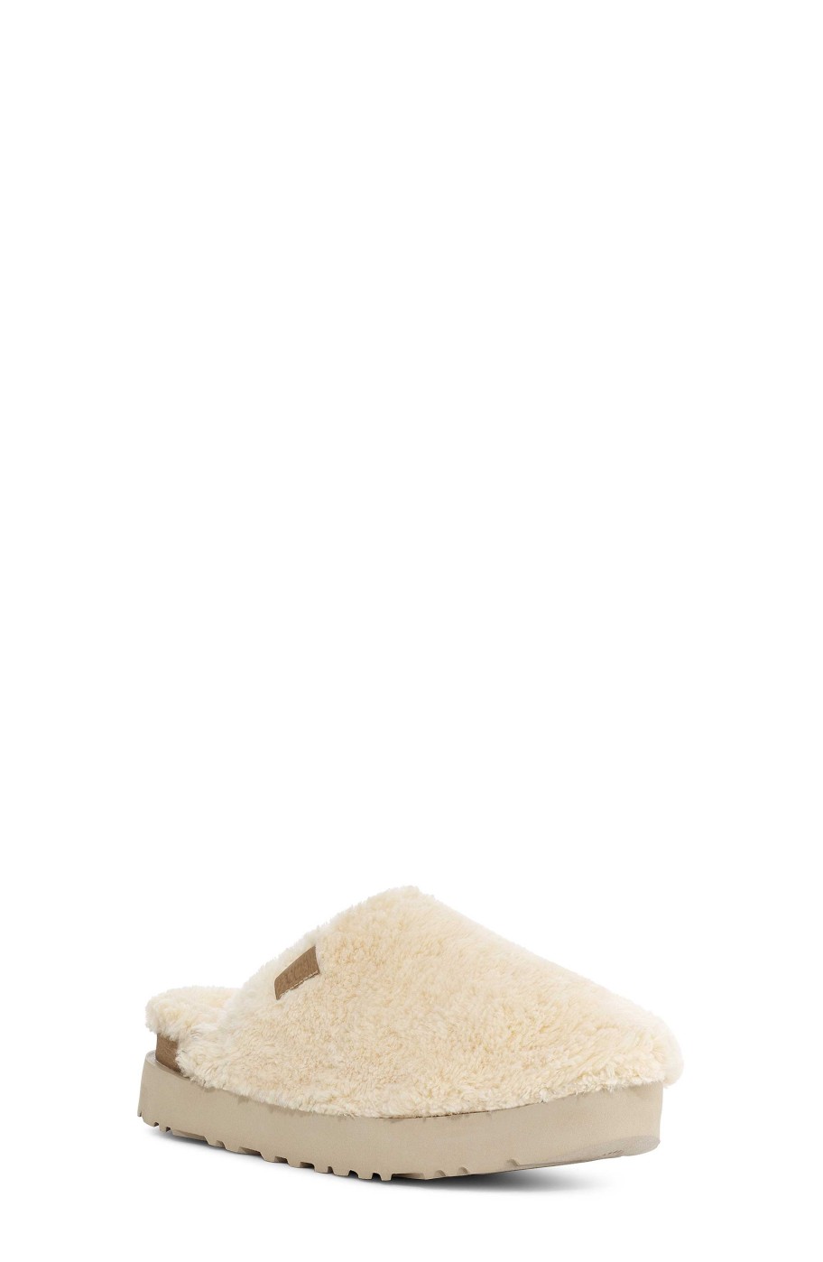 Dames UGG Slippers | Fuzz Sugar Slide, Ugg Natuurlijk