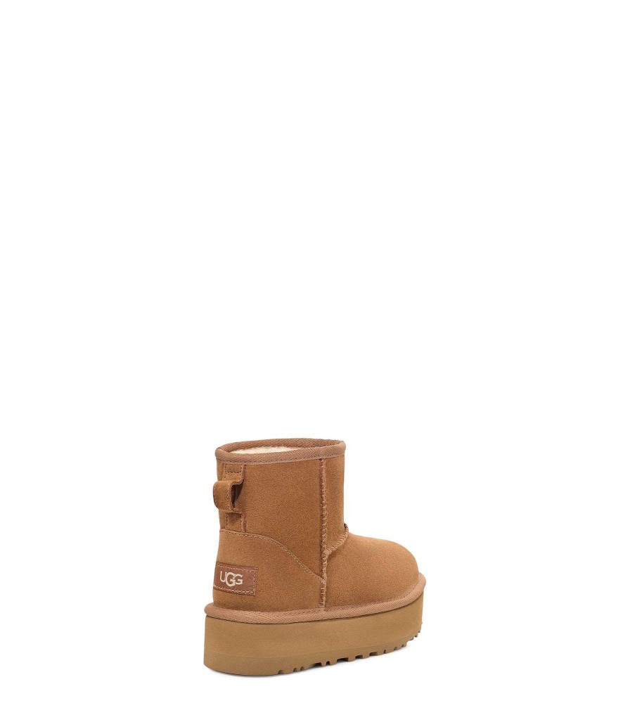 Kinderen UGG Laarzen | Klassiek miniplatform Kastanje