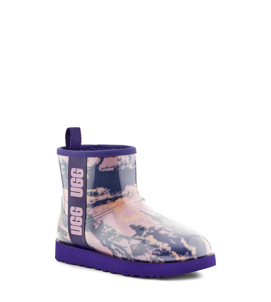 Dames UGG Klassieke laarzen | Klassiek helder mini-marmer Violette Nacht