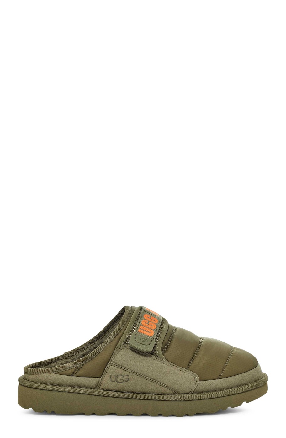 Heren UGG | Dune instappuft, Ugg Mosgroen/oranje