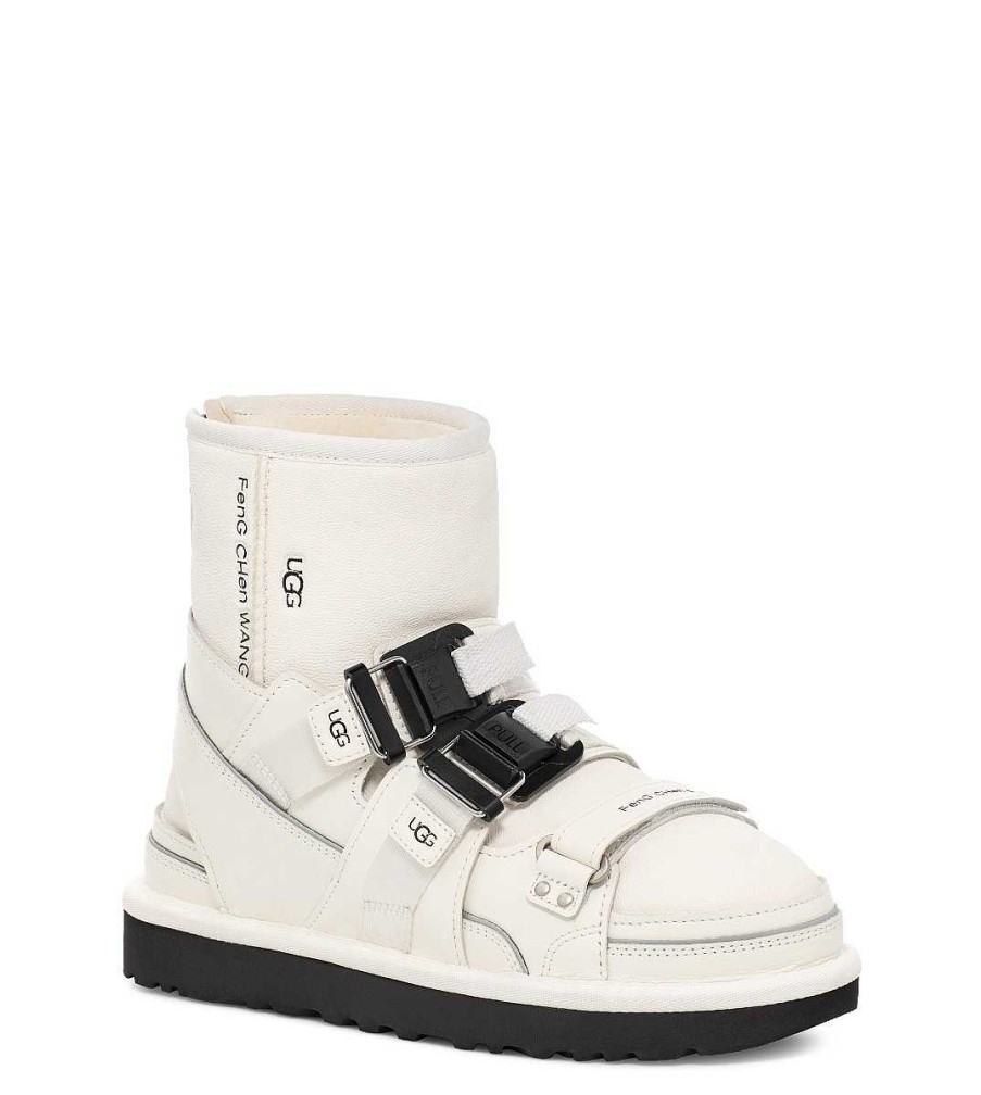 Dames UGG Klassieke laarzen | Ugg X Feng Chen Wang-sandaal, Ugg Wit Zwart