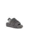 Dames UGG Slippers | Pluis Ja, glijbaan, Ugg Houtskool