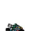 Dames UGG Slippers | Disco Cheques Slide, Ugg Zwart Multi