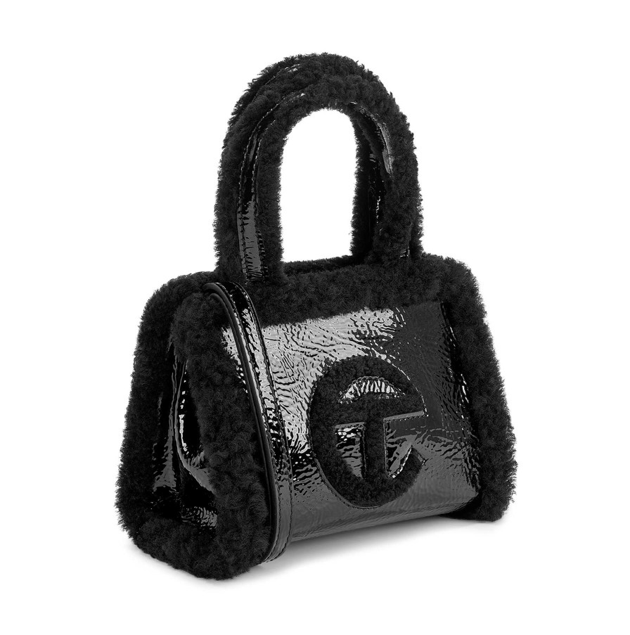 Dames UGG Accessoires | Ugg X Telfar S Shopper Crinkle Zwart