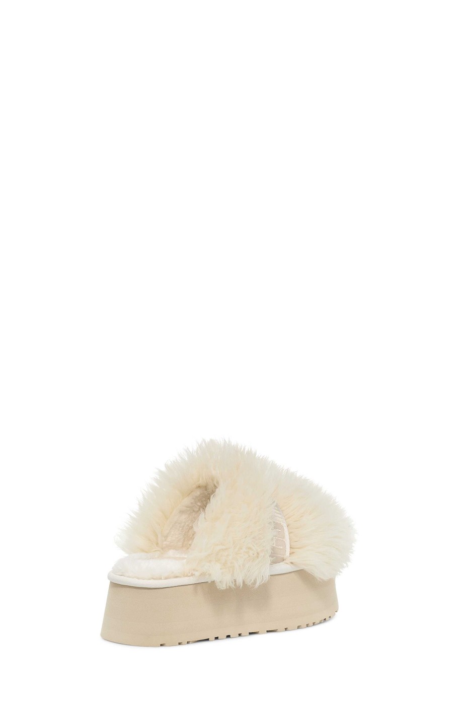 Dames UGG Slippers | Duurzame Fluff Momma-glijbaan, Ugg Wit