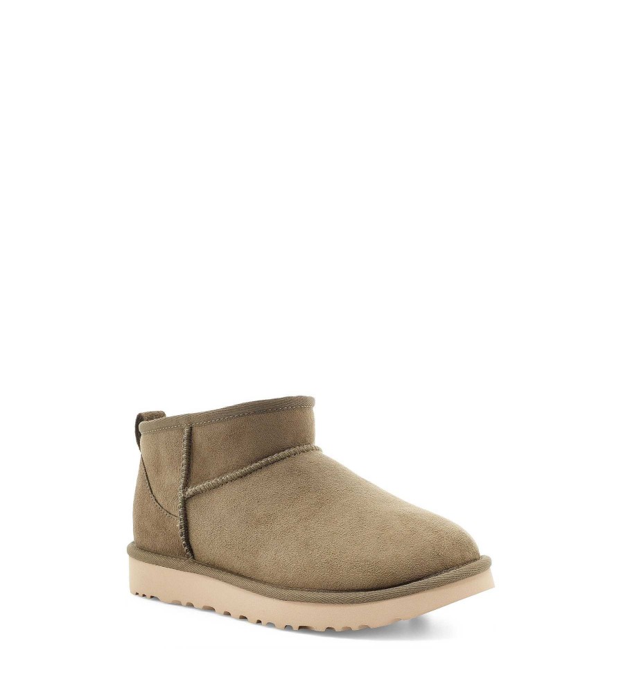 Dames UGG Klassieke laarzen | Klassieke Ultra Mini, Ugg Verbrande olijf