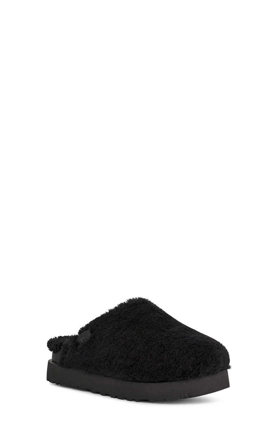 Dames UGG Slippers | Fuzz Sugar Slide, Ugg Zwart