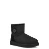 Dames UGG Klassieke laarzen | Mini Bailey Button II, Ugg Zwart