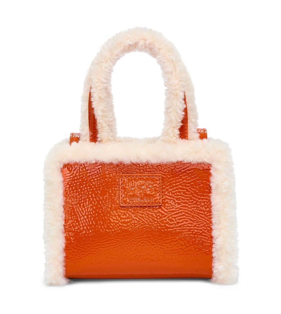 Dames UGG Accessoires | Ugg X Telfar S Shopper Crinkle Pittige Pompoen