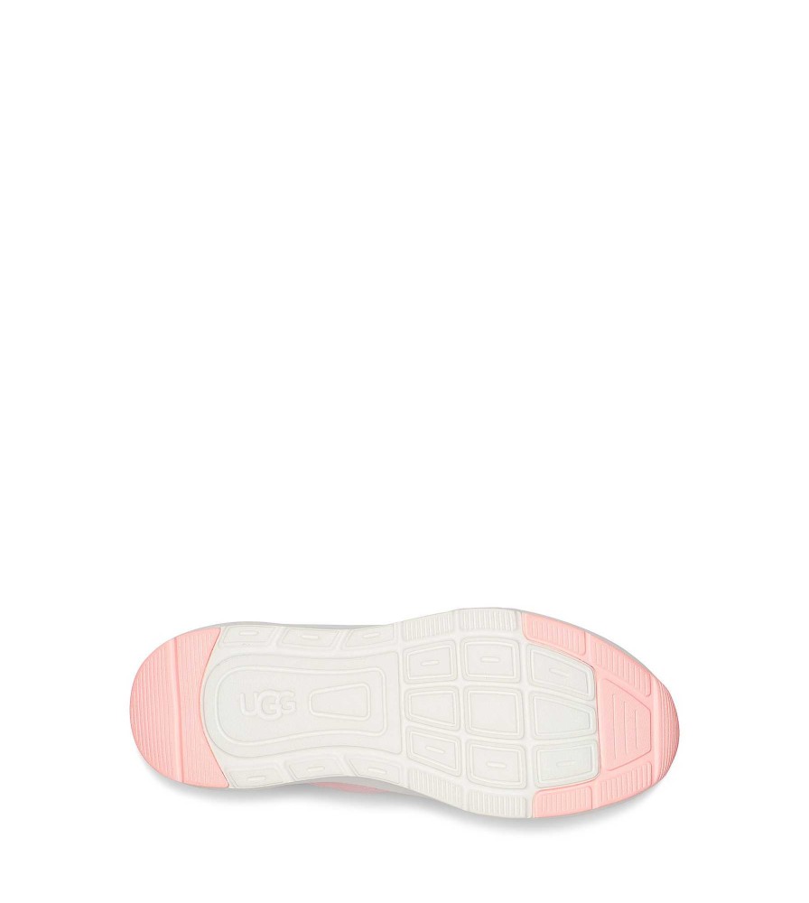 Dames UGG Sneakers | La Flex Posie Roze/Wit