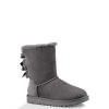 Dames UGG Klassieke laarzen | Bailey Bow II, Ugg Grijs