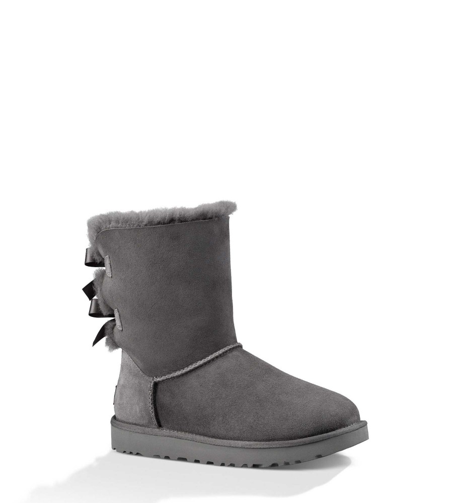 Dames UGG Klassieke laarzen | Bailey Bow II, Ugg Grijs