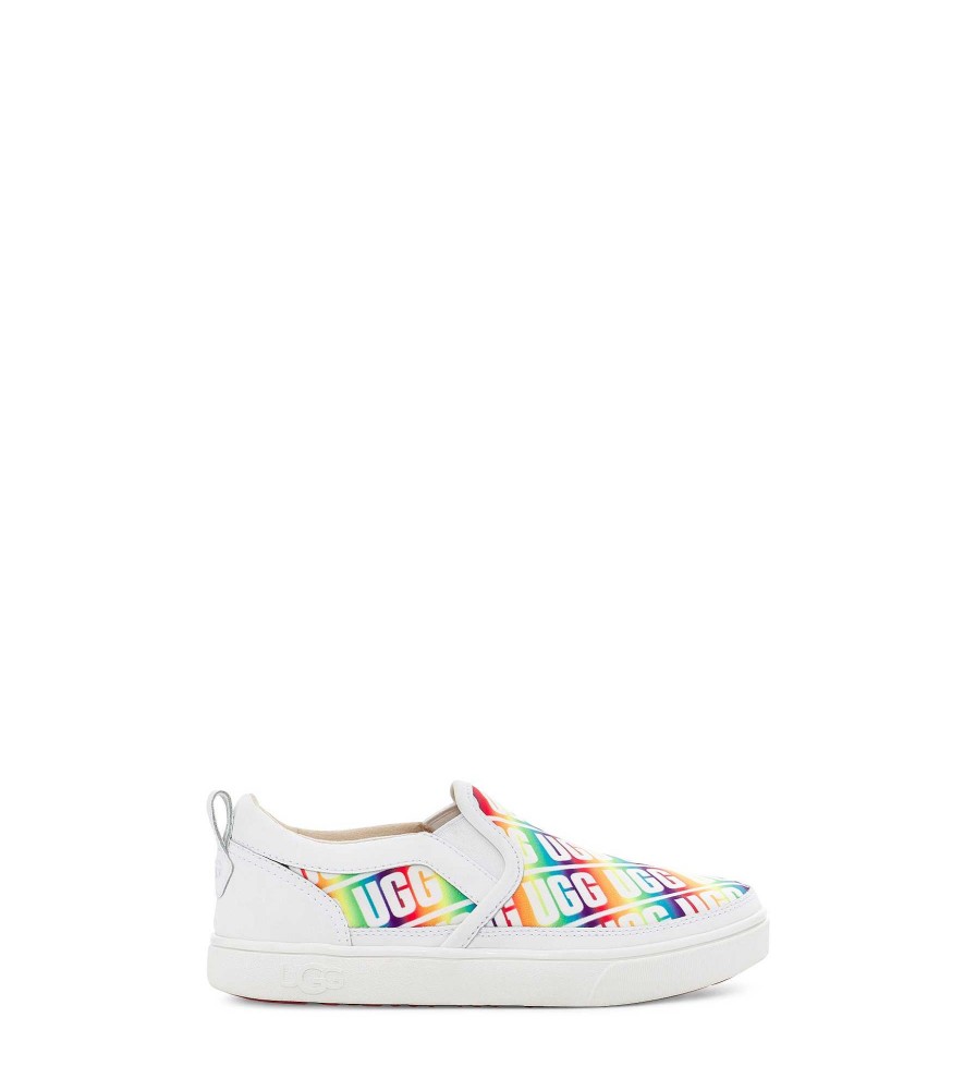 Kinderen UGG Sneakers | Caplan Slip-On Ugg Regenboog