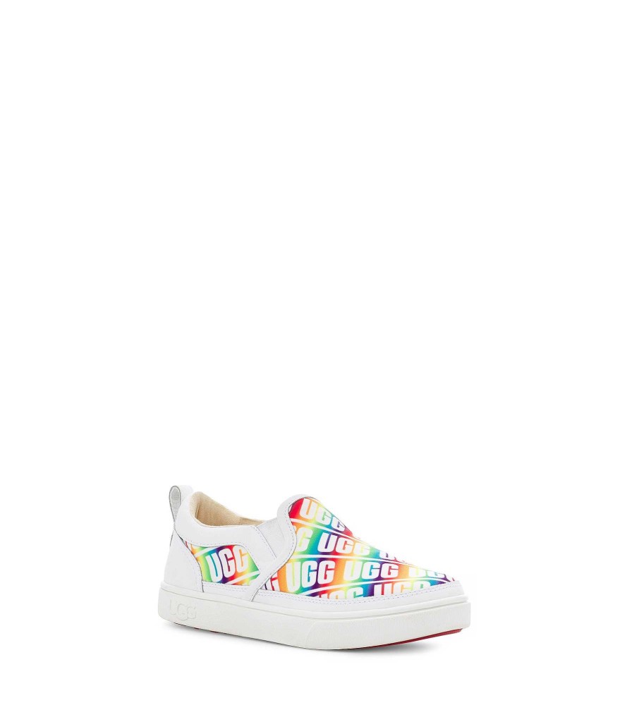 Kinderen UGG Sneakers | Caplan Slip-On Ugg Regenboog