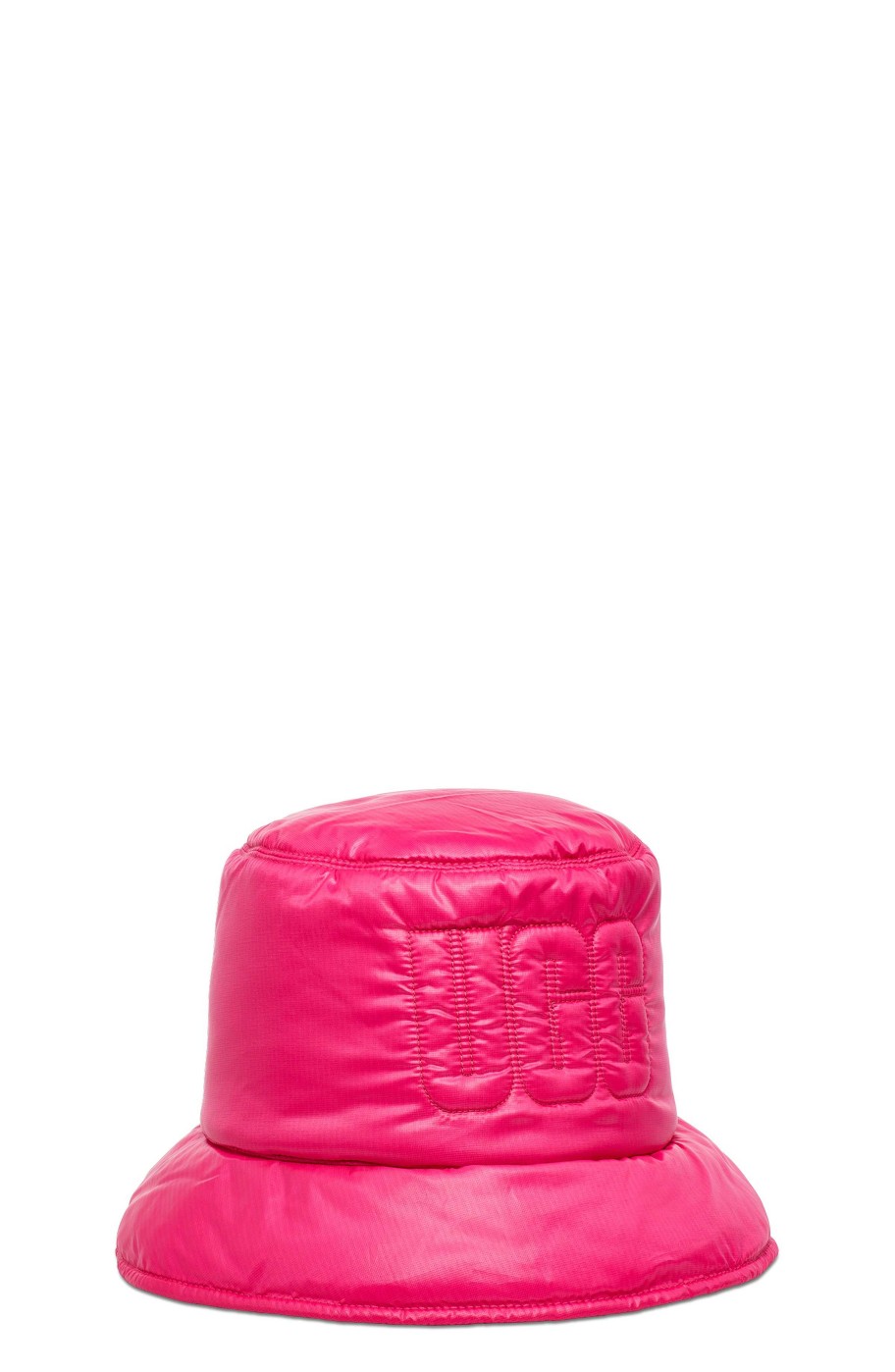 Dames UGG Accessoires | Gewatteerde vissershoed met logo, Ugg Neon roze