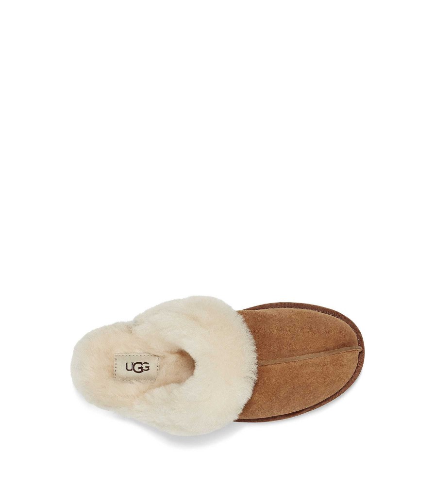 Dames UGG Slippers | Scuffette II Kastanje