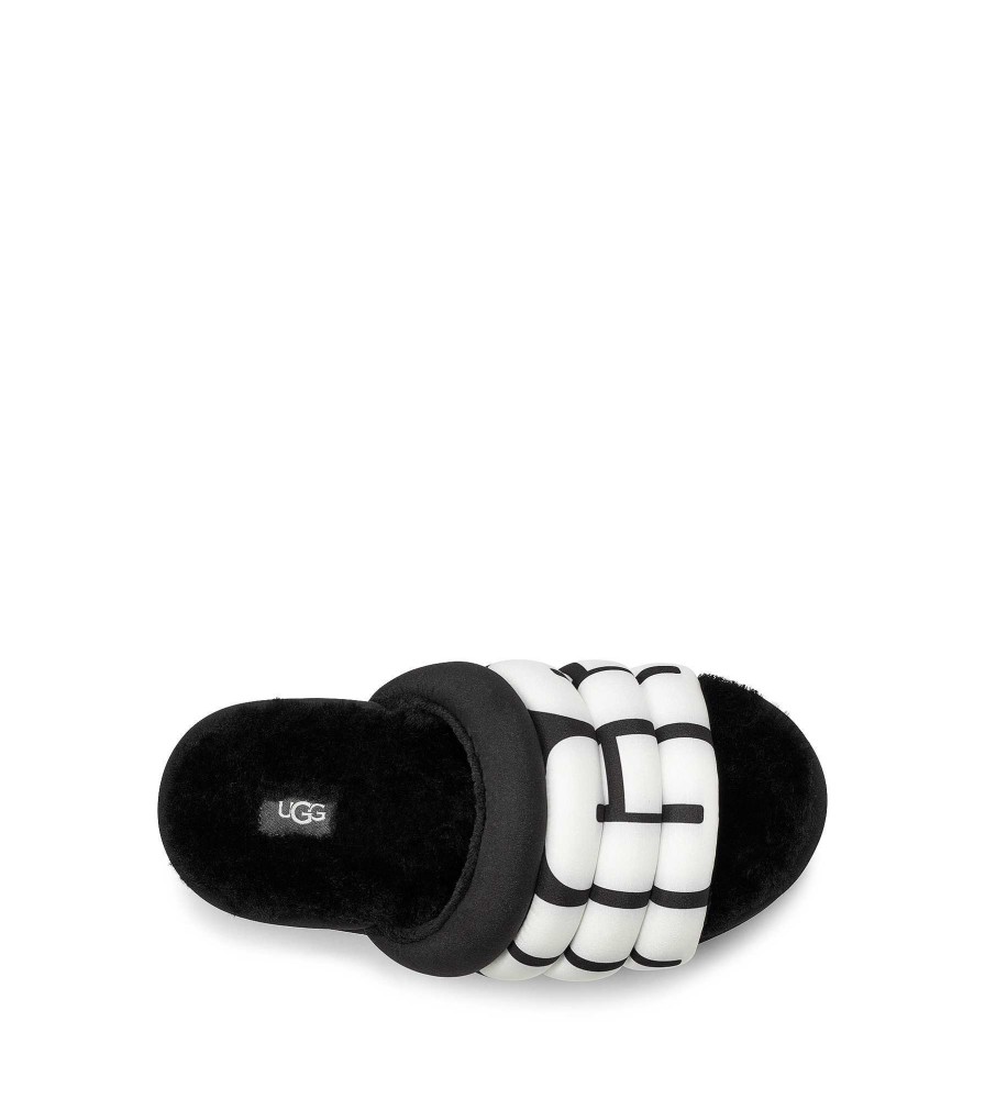 Dames UGG Sandalen en slippers | Maxi Slide-logo Zwart