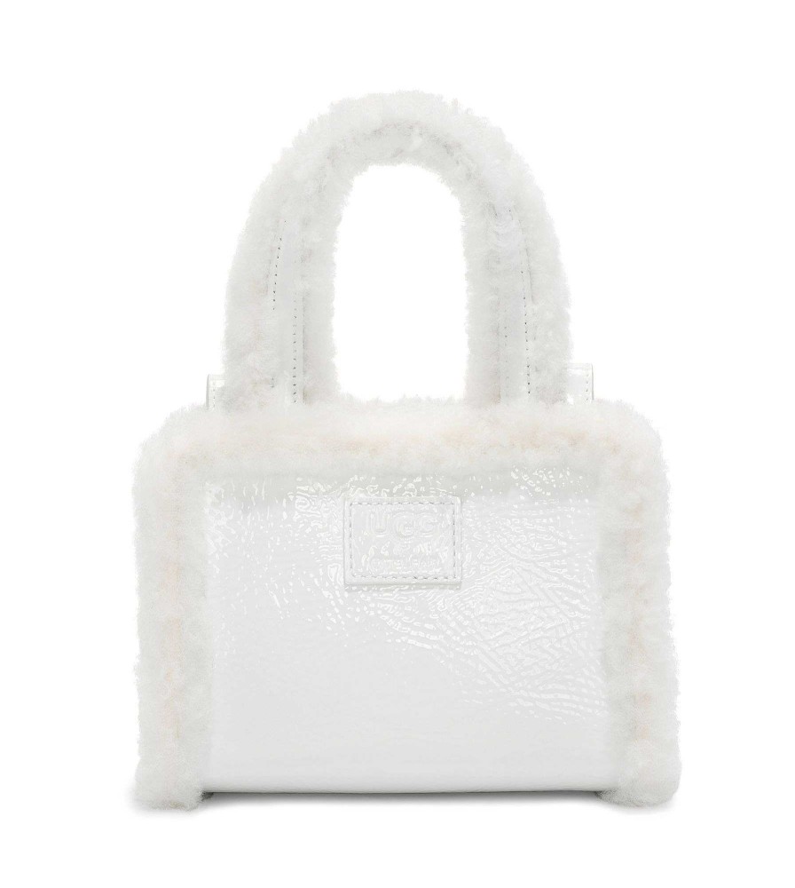 Dames UGG Accessoires | Ugg X Telfar S Shopper Crinkle Wit